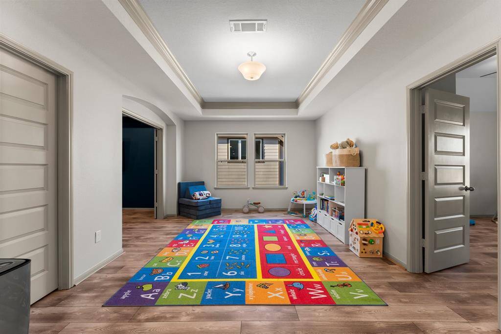 Bright and inviting playroom