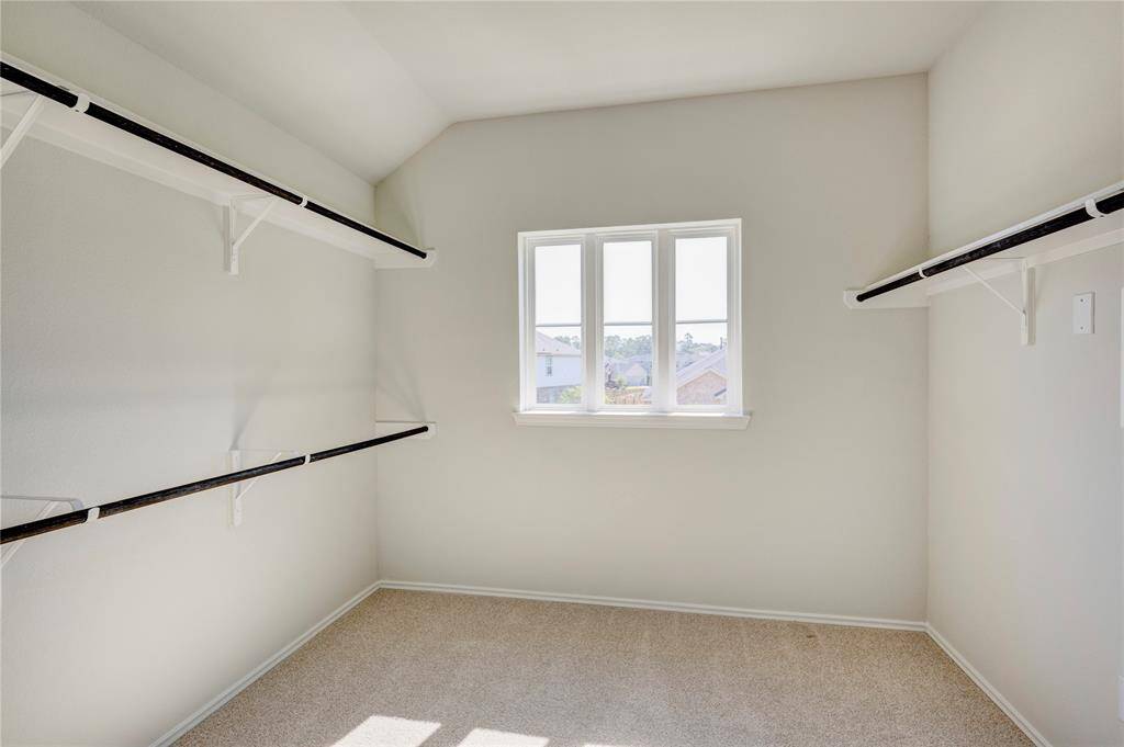 The Oriole II- Primary Bedroom Closet. Home under construction, photo used for illustrative purposes only, colors and options will vary.
