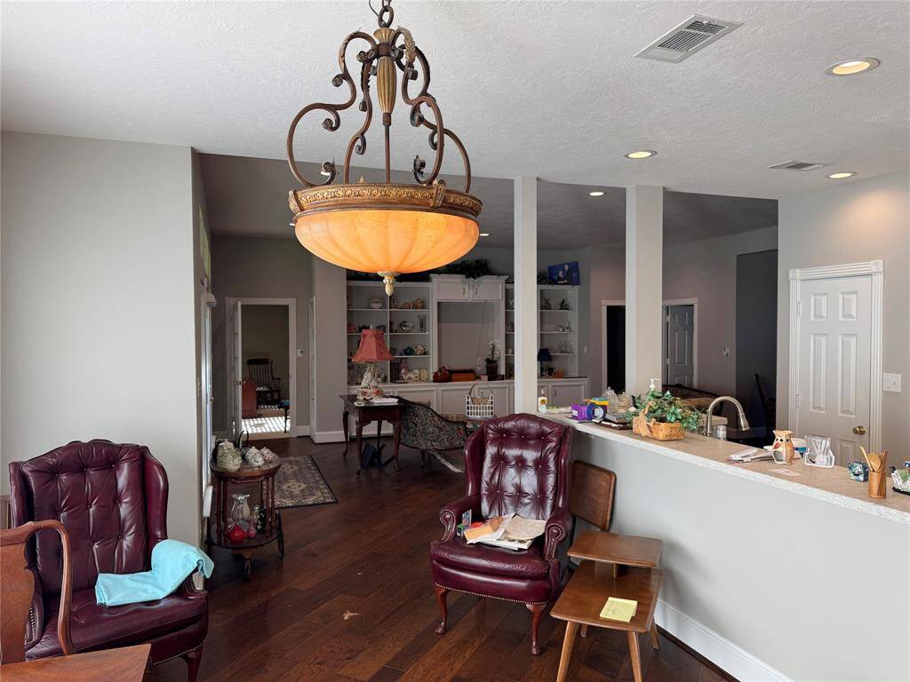 Dining room currently being used as a sitting area