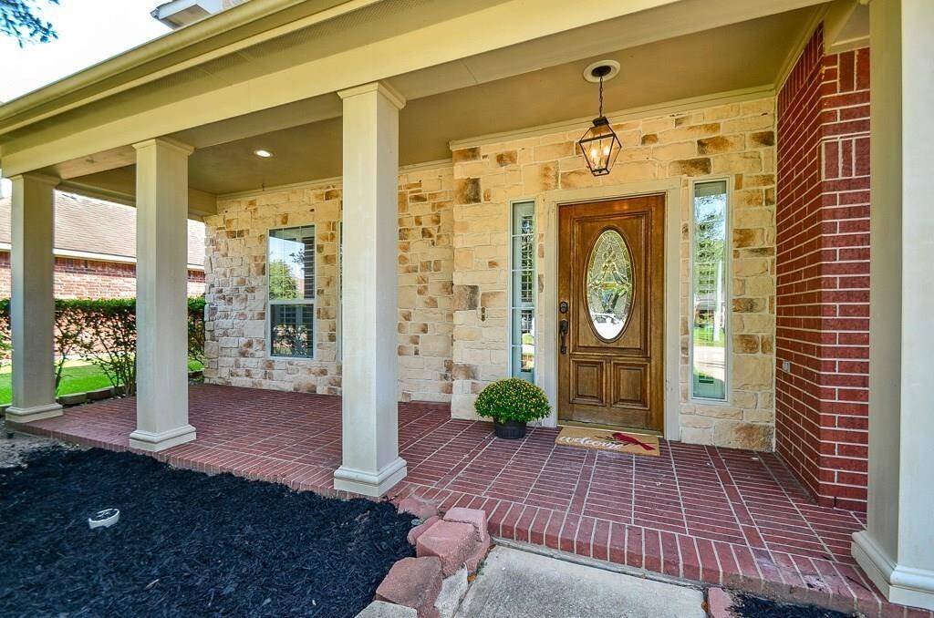 Large covered front porch
