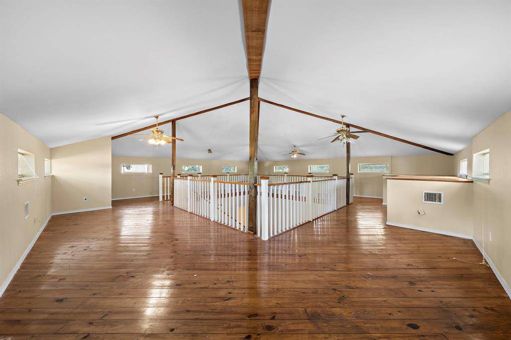 Upstairs open area