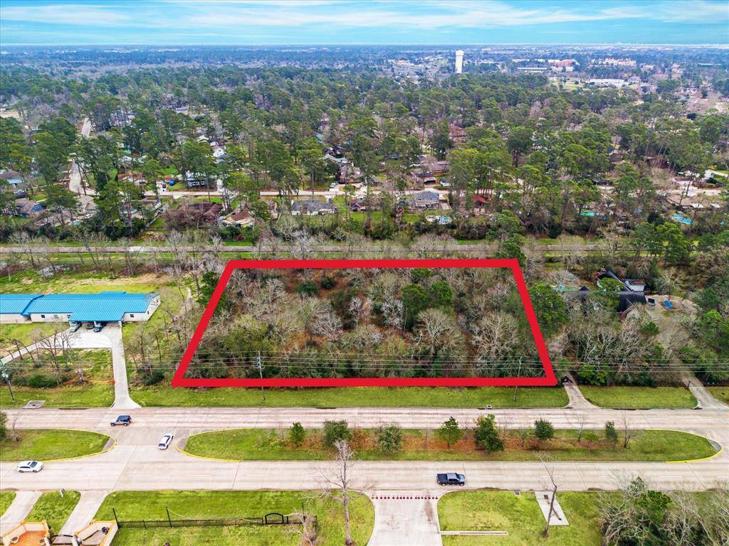 1.8 ACRES! RED OUTLINE IS FOR REFERENCE ONLY. REFER TO SURVEY FOR ACCURATE BOUNDARY LINES