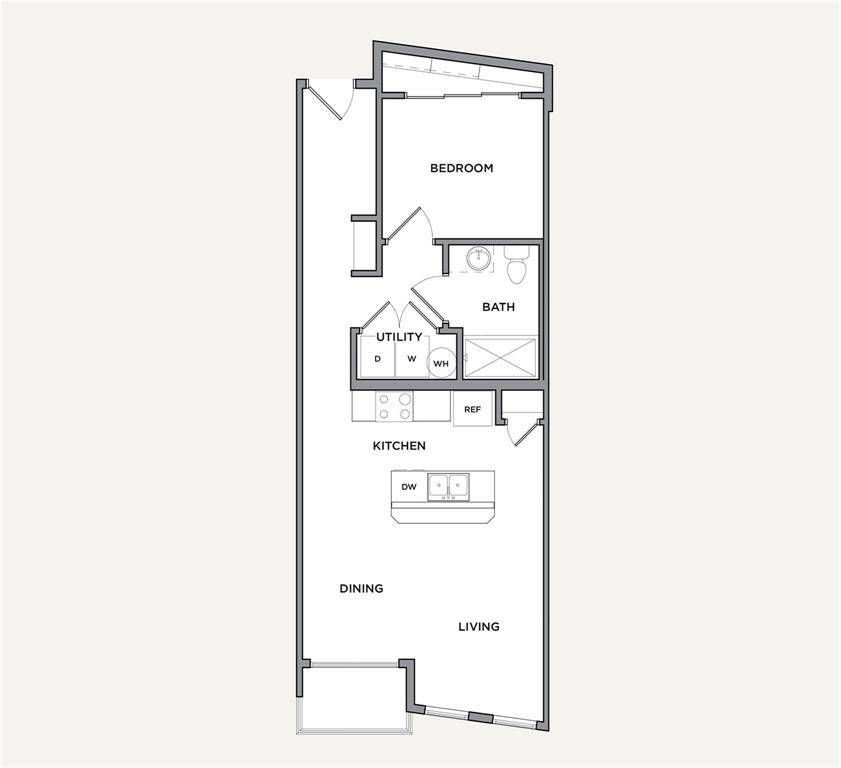 Unit 304 floor plan