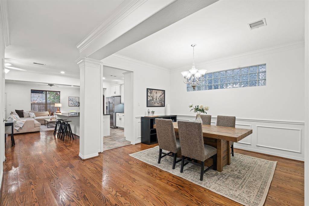 A Dining Room That Brings Everyone Together. Imagine dinner parties with friends, game nights that go way too late, and holiday feasts that fill this space with love and laughter. This dining area is ready to host all of life’s best moments.