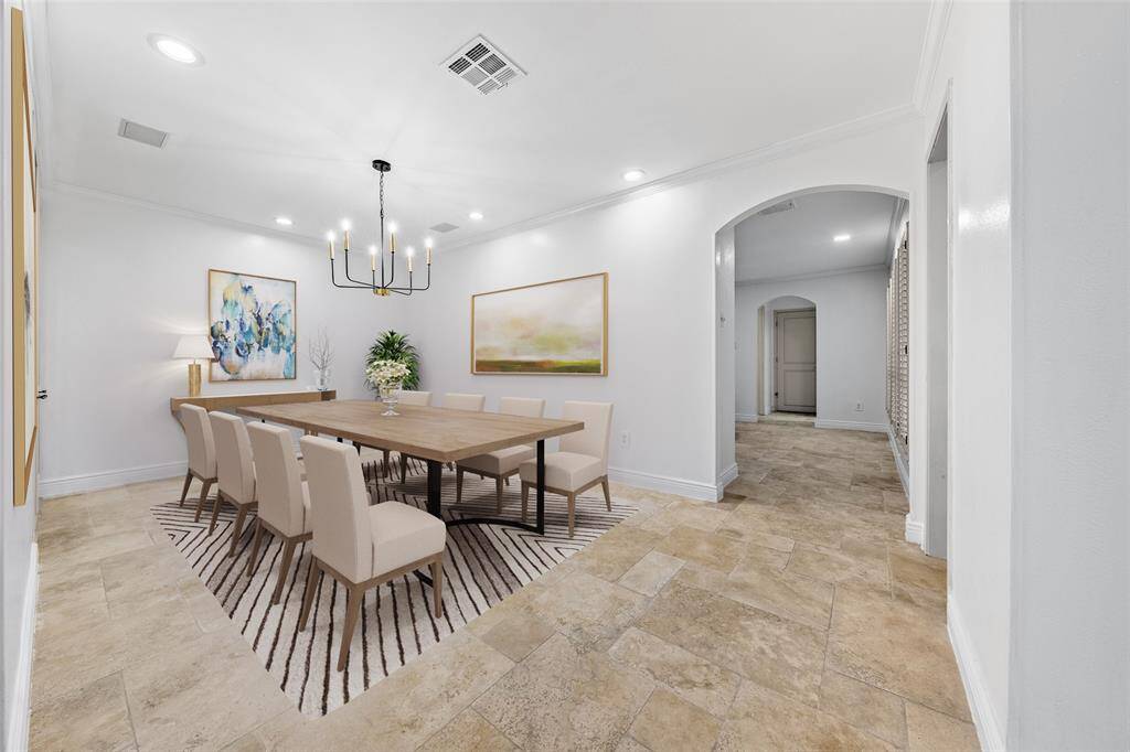 Entertaining in style and cheers to enjoying finer things in life, right at home. (vs)