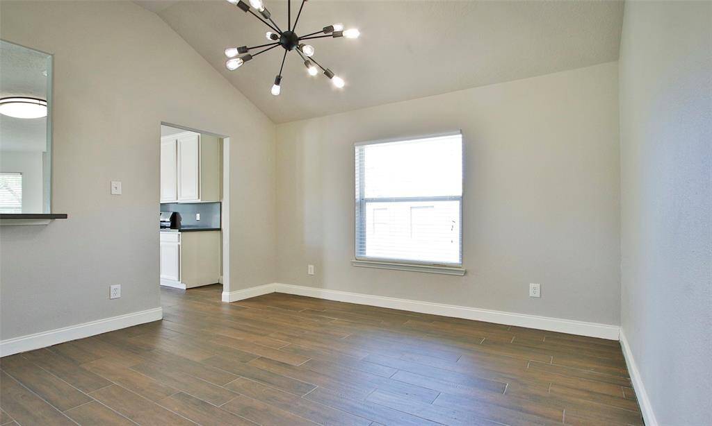 Another view of the dining room.
