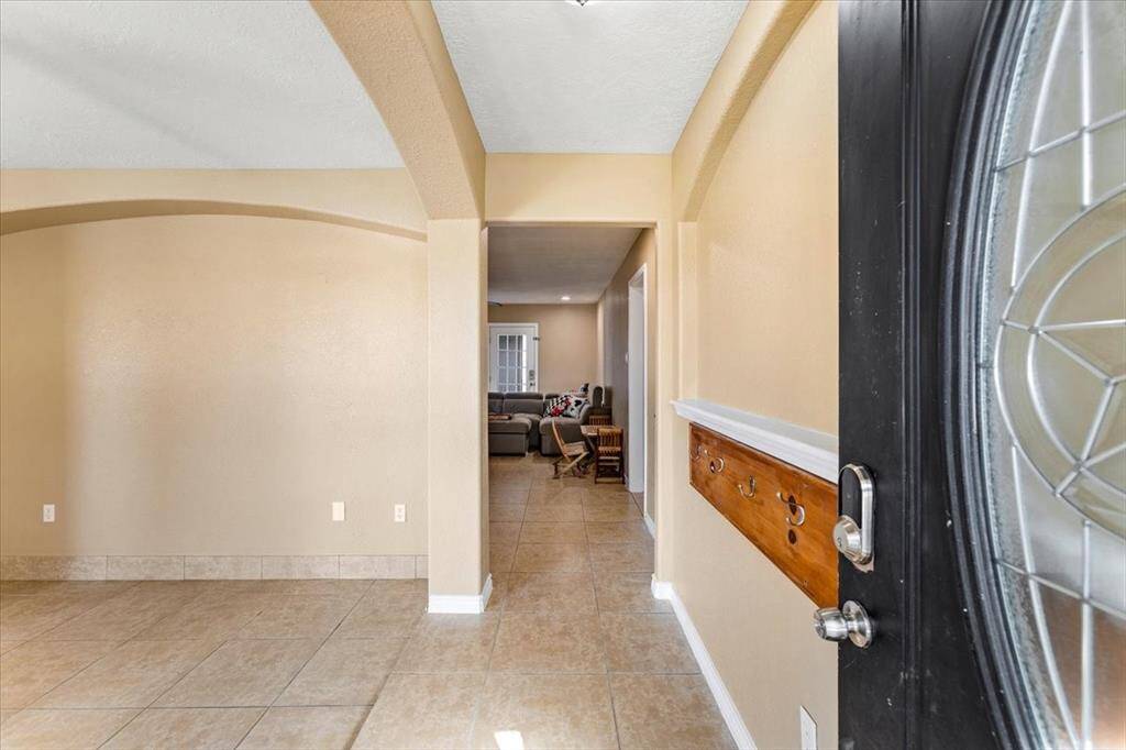 Formal entry into formal living room