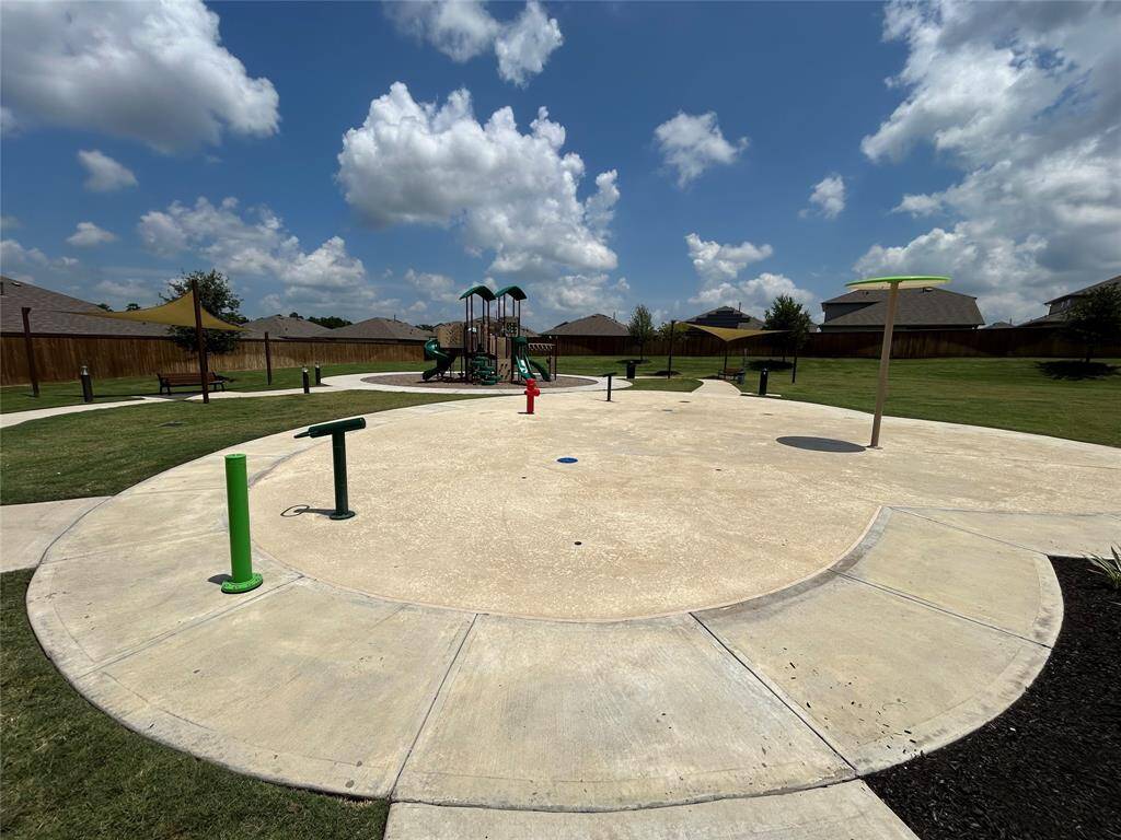 community splash pad