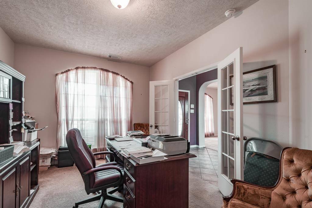 Privacy of your own office with French doors