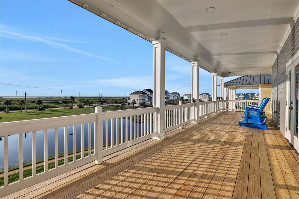 The patio area right out the double doors from the primary suite 2nd floor. This faces the ocean side.