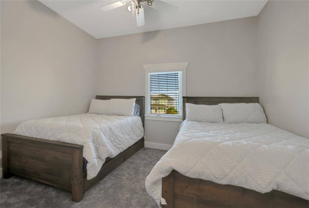 Secondary bedroom has room for 2 sets of bunk beds if you want to add more beds!