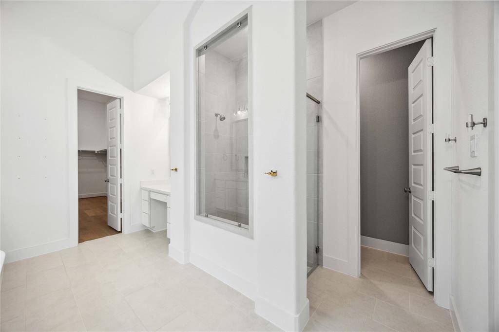 Spa like primary bathroom