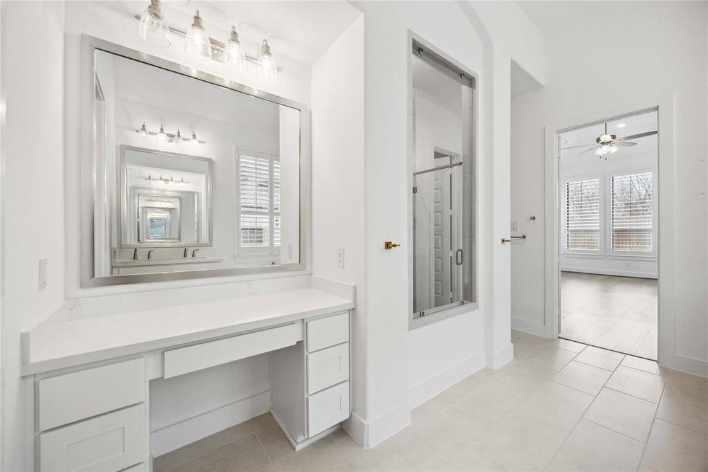 Spa like primary bathroom