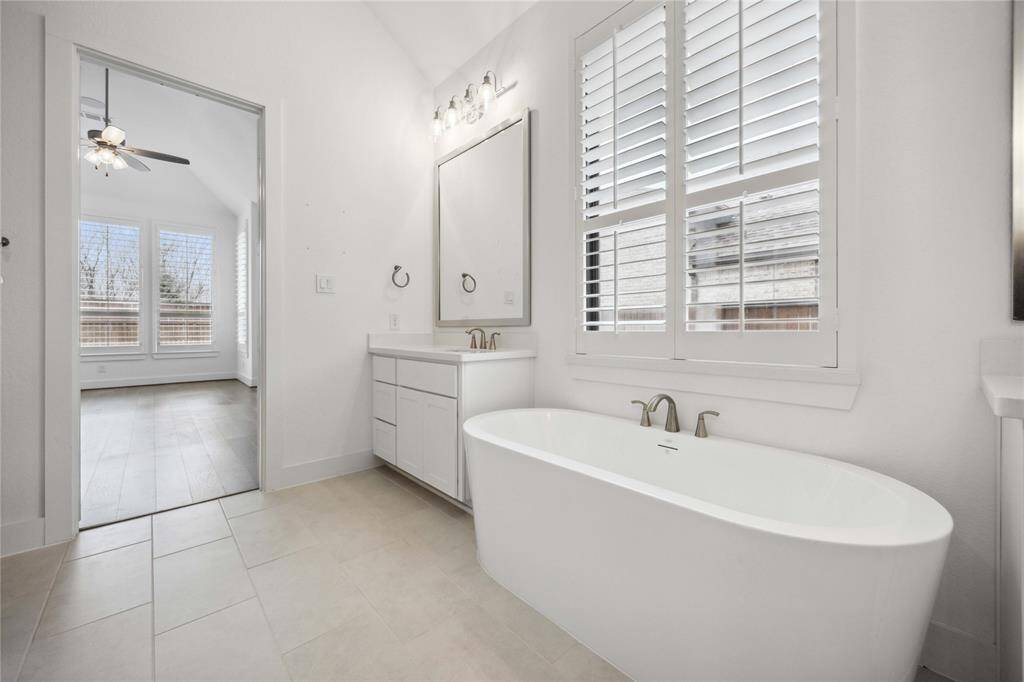Spa like primary bathroom