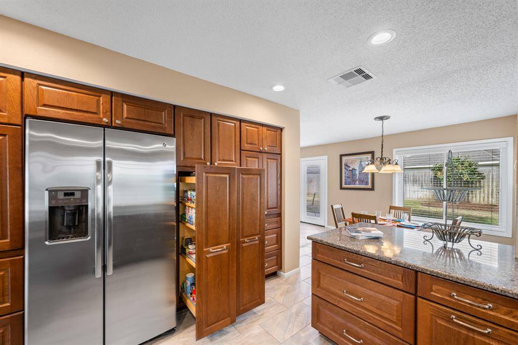 Custom cabinets with pullouts