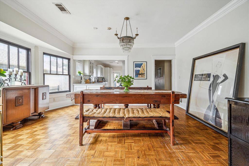 Another view of the dining room.