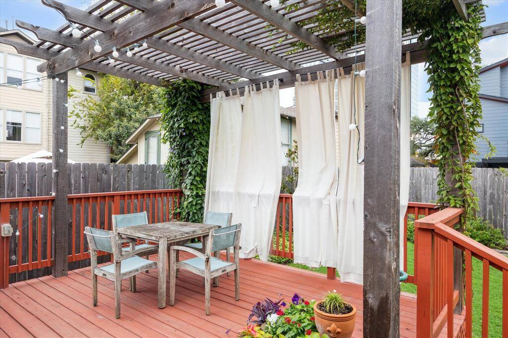 The perfect spot for dining al fresco
