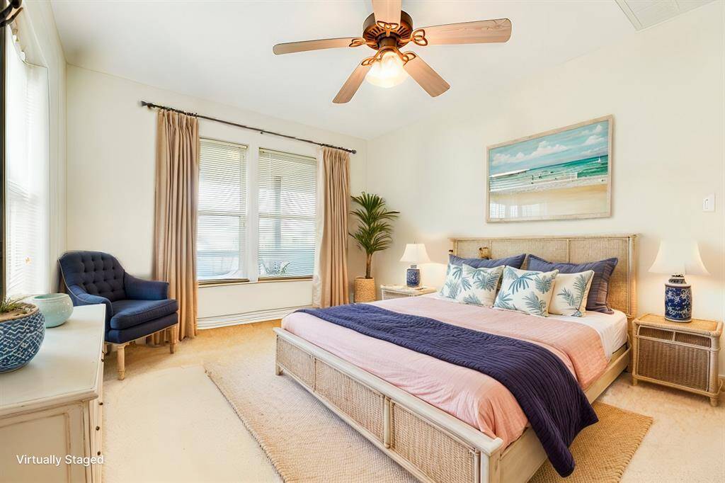 VIRTUALLY STAGED - Primary Bedroom