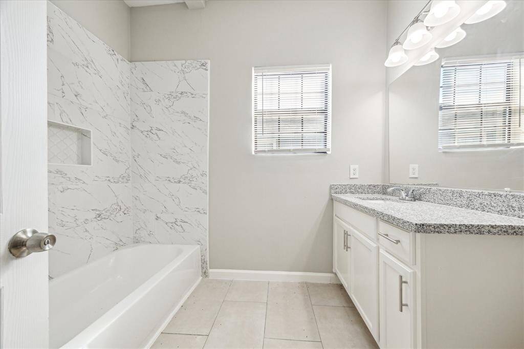 Hall Bath with Walk-In Shower