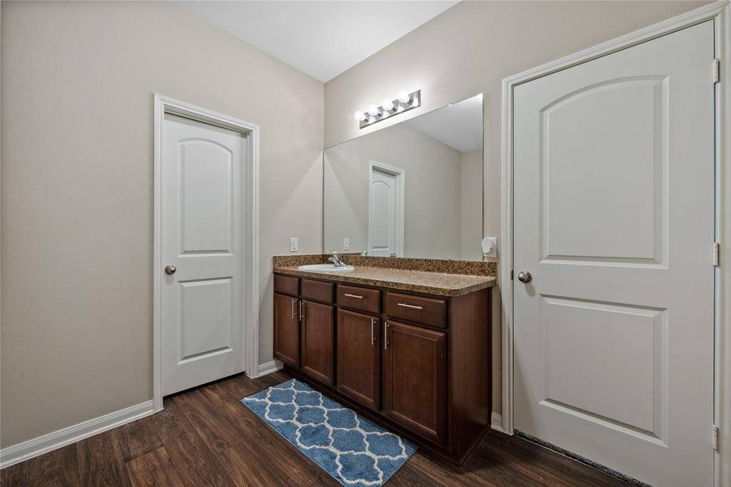 Primary bathroom sink