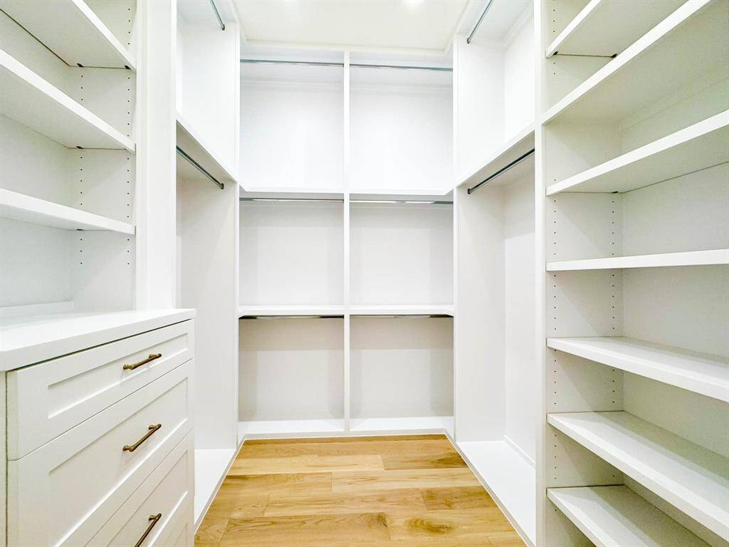 Master closet
