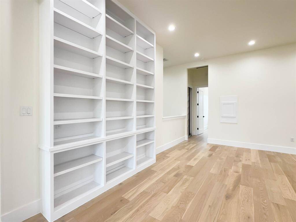 Built in cabinet on second floor