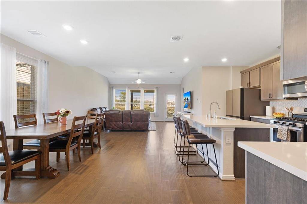 Large open concept living space