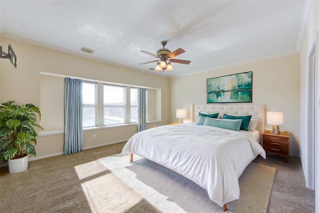 Master Bedroom - Virtually Staged