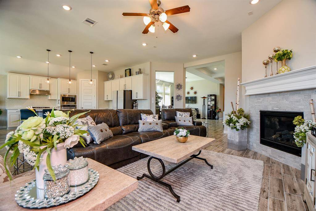 Another cozy living area at the back of the house