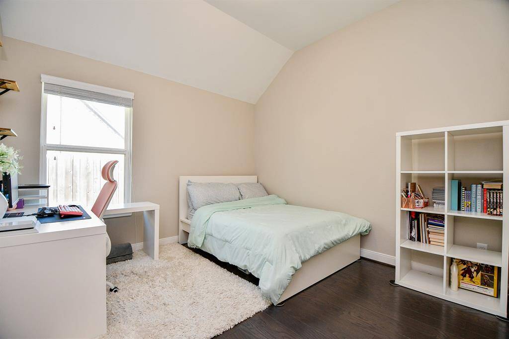 Secondary bedrooms have a lot of space