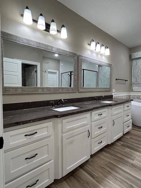 Primary Double sink granite countertop