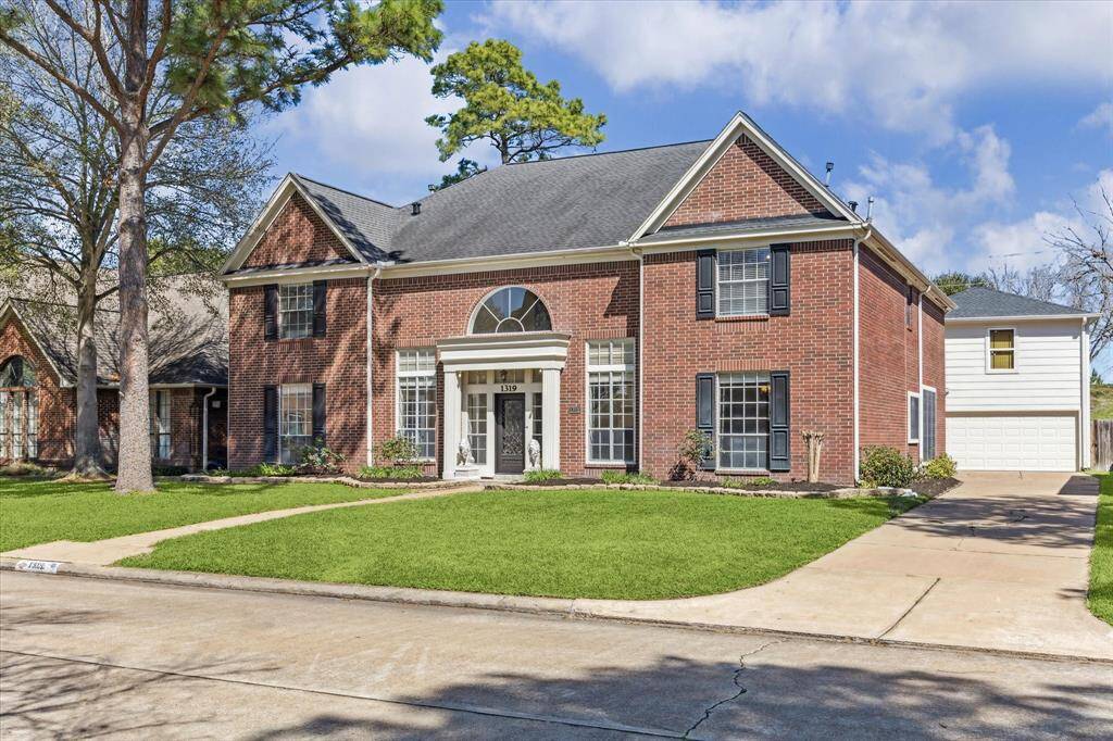 Welcome to 1319 Breezy Bend in the highly sought-after Pin Oak Village in Katy! This 6-bedroom, 4 full and 2 half bathroom offers over 5700 sqft of living space which includes the finished bedroom over the garage which is attached to the home and part of the total, livable square footage of the home.