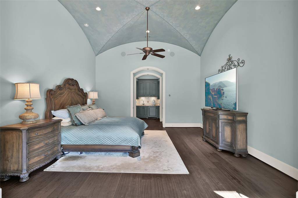 Intricately designed hand-painted ceilings create a elevated level of sophistication and elegance.