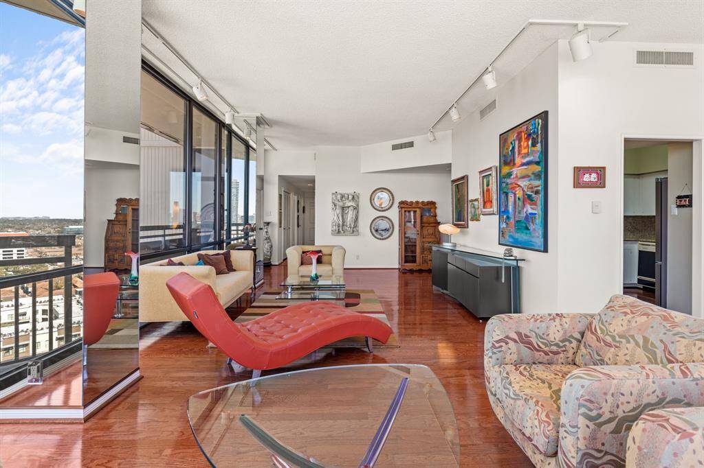 Full view of the living room.