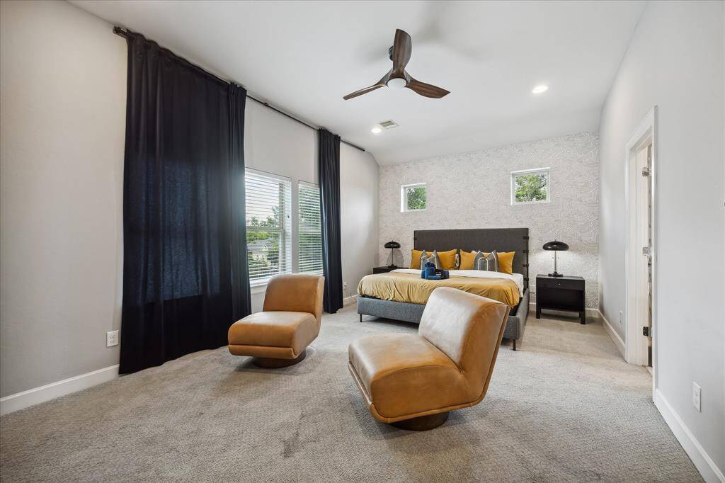 Primary bedroom located on 3rd floor