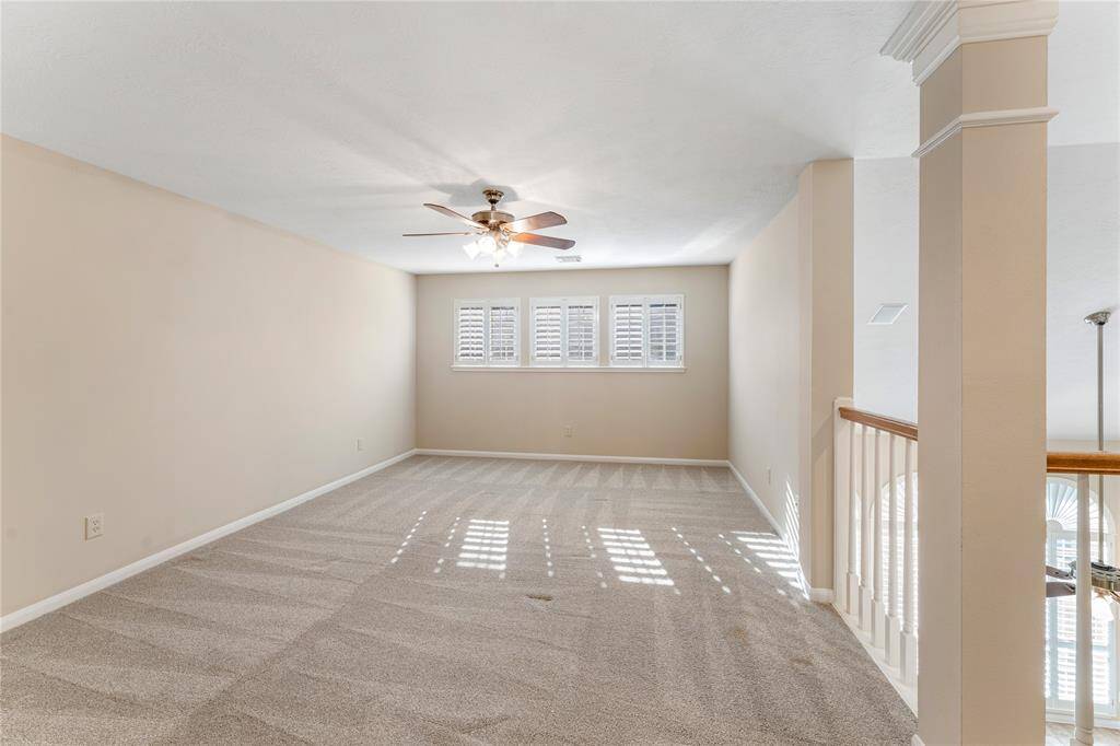 Upstairs gameroom