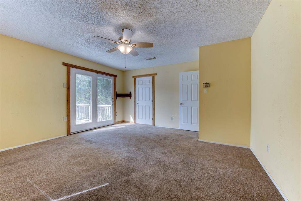 Master Bedroom doors to outside deck