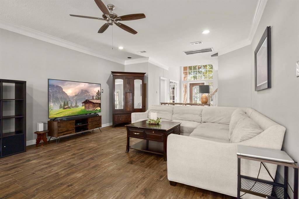 Breakfast room has a second staircase for those late night snack runs from upstairs.