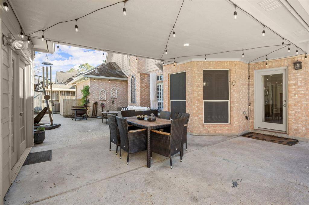Plenty of space to entertain. French doors to the left enter into the additional room that includes a 1/2 bath.
