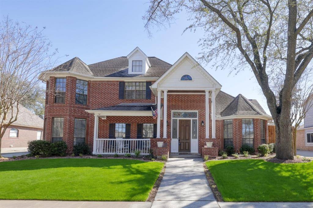 Discover your dream home! This charming brick residence boasts elegant architecture, abundant natural light, and a welcoming front porch. Perfectly situated in a friendly neighborhood, it's ready for you to call it home.