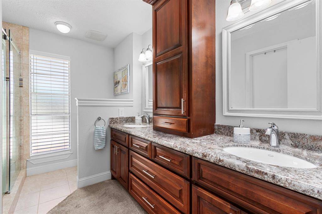 Primary bathroom.