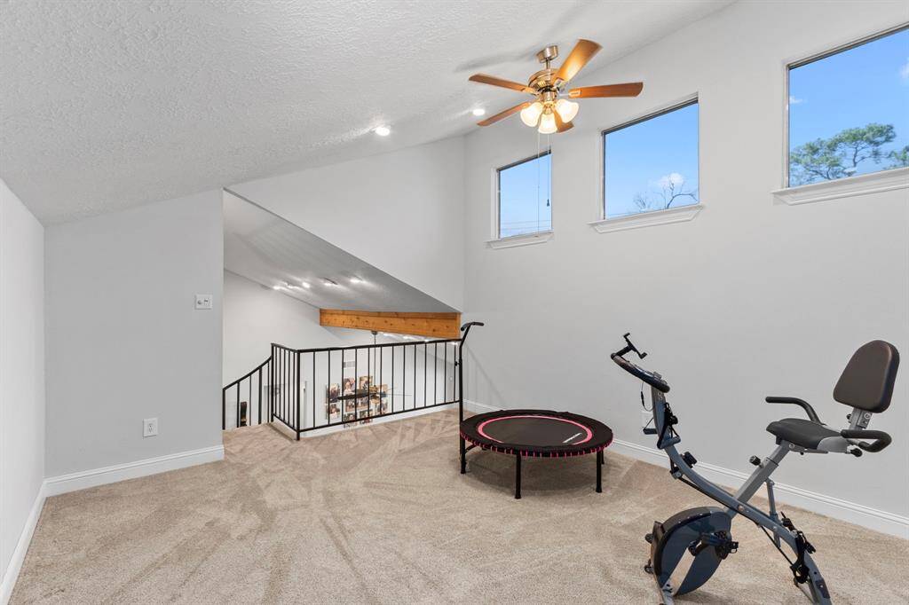 Loft area.