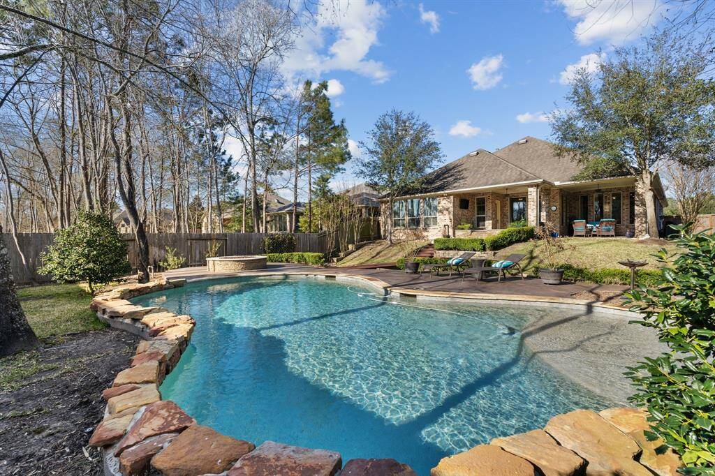 STUNNING oversized custom in-ground POOL