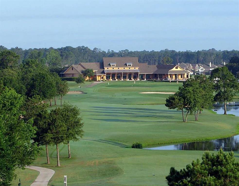In a golf-course community!