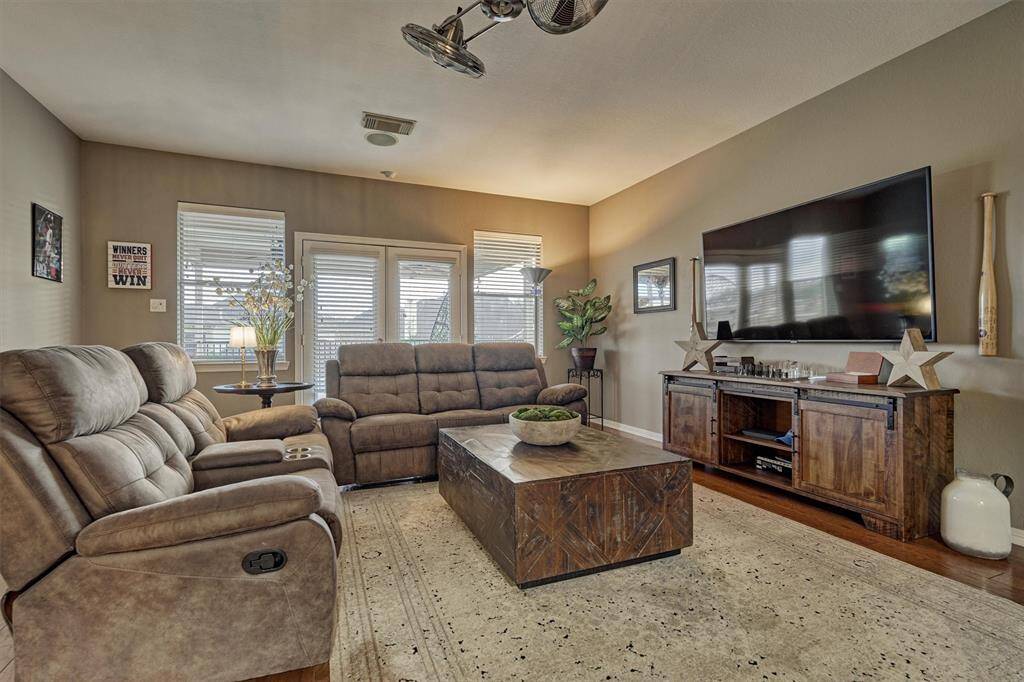 Second living are upstairs that could also be a game room.