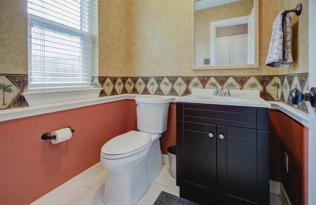 Half bathroom.