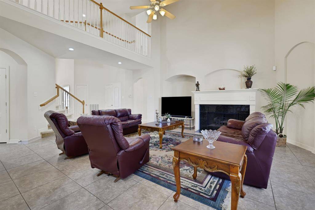 Another shot of the family room that also offers views of the backyard.
