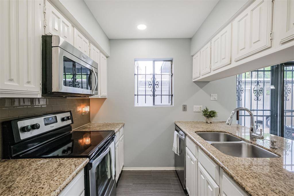Plenty of cabinets.