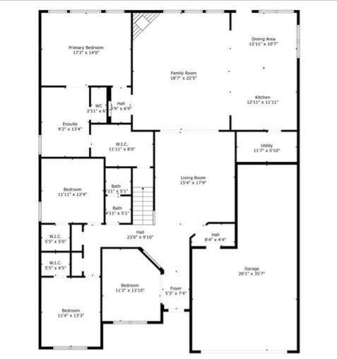 1st Floor Floorplan