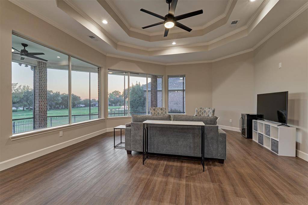 Talk about bringing the outdoors in...picture windows, abundant lighting and amazing views!